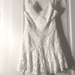 White Lace Saints+Secrets Dress